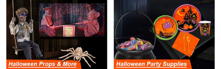 Halloween Party Supplies from SurfSideSafe