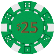 Poker Chip 25 value
