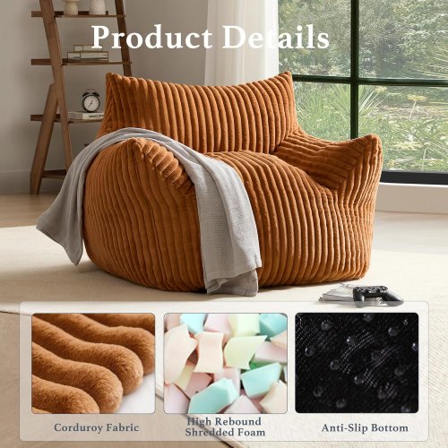 Giant Plush Bean Bag Chair