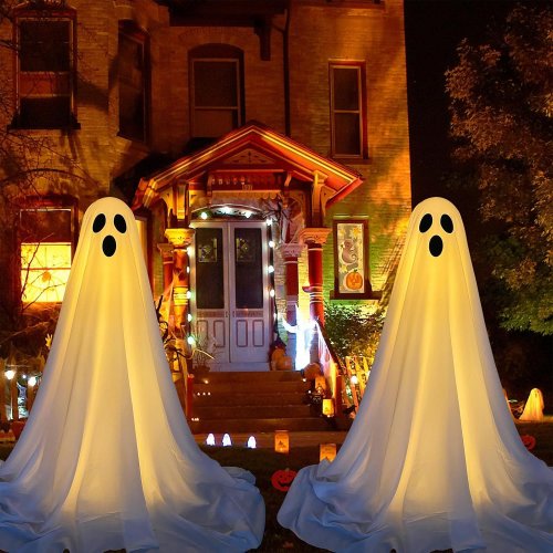 Halloween Decorations Outdoor, Spooky Halloween Ghost Decor