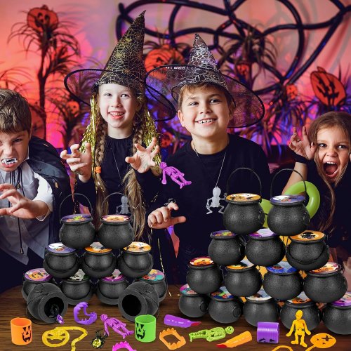 144Pcs Halloween Party Favors for Kids