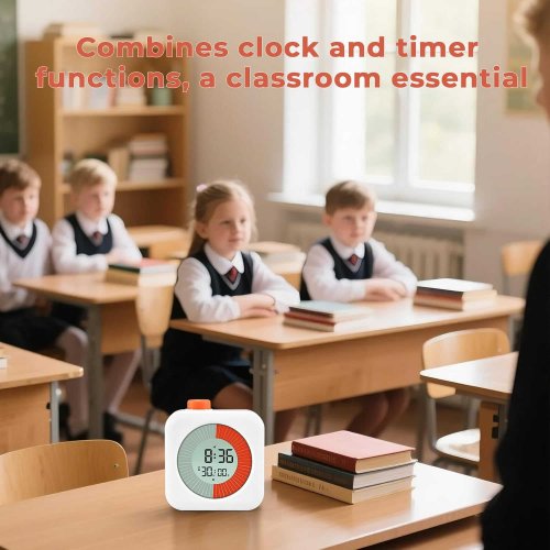 EooCoo Digital Visual Timer 60-Minute Countdown