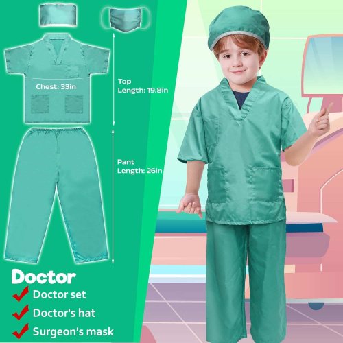 4 Sets Costume for Kids