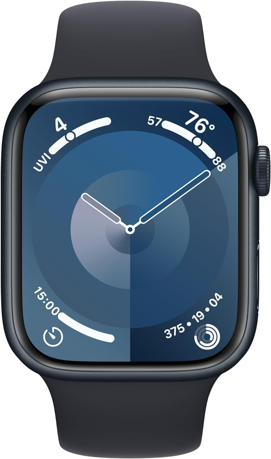 Apple Watch Series 9 [GPS 45mm] Smartwatch with Midnight Aluminum Case